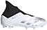 adidas Predator 20.3 Laceless FG - scarpe da calcio per terreni compatti, White/Black
