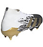 adidas Predator Mutator 20.1 SG - Fußballschuh für weiche Boden, White/Black/Gold