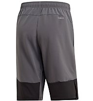 adidas 4KRFT Tech 10-Inch Elevated - pantaloni corti fitness - uomo, Grey/Black
