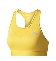 adidas Solid TechFit Bra - Sport-BH - Damen, Yellow