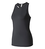 adidas Speed Fitted Tank - Fitnessshirt - Damen, Black