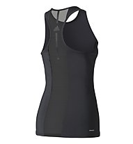 adidas Speed Fitted Tank - Fitnessshirt - Damen, Black