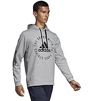 adidas Sport ID - Kapuzenpullover - Herren, Grey