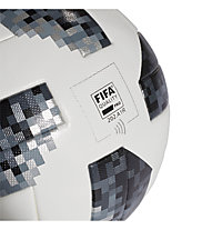 adidas Telstar 18 OMB FIFA World Cup 2018 - offizieller Weltmeisterschafts-Fußball, White/Black/Gold