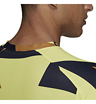 adidas Terrex - maglia trail running - uomo, Yellow/Blue/Brown