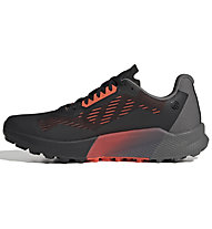 adidas Terrex Agravic Flow GORE-TEX 2.0 - scarpe trail running - uomo, Black/Orange