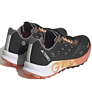 adidas Terrex Agravic Flow GORE-TEX 2.0 W - scarpe trail running - donna, Black/Orange