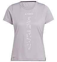 adidas Terrex Agravic W - maglia trail running - donna, Purple