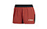 adidas Terrex Trail W - pantaloni corti trail running - donna, Red