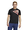 adidas TKY Olympic BOS - T-shirt - uomo, Black/Red