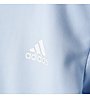adidas Tracksuit Hooded Cotton - tuta sportiva - bambina, Light Blue/Blue