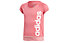 adidas Training Gear Up Tee - T-shirt fitness - bambina, Pink