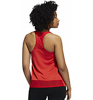 adidas Training H.Rdy T - top fitness - donna, Red