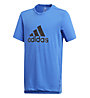 adidas Training Prime Logo Tee - T-Shirt fitness - ragazzo, Blue