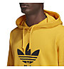 adidas Originals Trefoil Warm-Up - felpa con cappuccio - uomo, Yellow