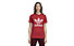 adidas Originals Trefoil - T-shirt fitness - donna, Red