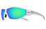 adidas Tycane Small - Sportbrille, Crystal Shiny-Blue Mirror