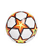 adidas UCL League Pyrostorm - pallone da calcio, White/Black/Yellow/Orange