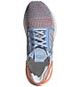 adidas UltraBOOST 19 - scarpe running neutre - donna, Light Blue/Orange