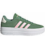 adidas VL Court Bold - Sneakers - Damen, Green/Pink