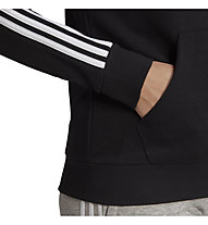 adidas W 3S Essentials FT Full-Zip - giacca della tuta - donna, Black/White