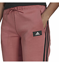 adidas W Fi 3S Reg Pnt - pantaloni fitness - donna, Pink