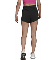 adidas W RecCo - pantaloni fitness corti - donna, Black