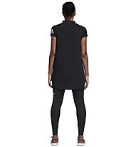 adidas W Zne Lg - T-shirt fitness - donna, Black