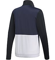 adidas WTS Plain Tricot - Trainingsanzug - Damen, Blue/Black/White