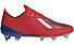 adidas X 18.1 SG - scarpe da calcio terreni morbidi, Red/Silver/Blue