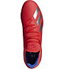 adidas X 18.3 FG - Fußballschuh feste Böden, Red/Silver/Blue