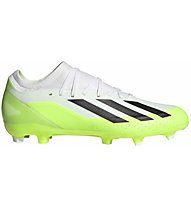 adidas X Crazyfast.3 FG - scarpe da calcio per terreni compatti - uomo, White/Green