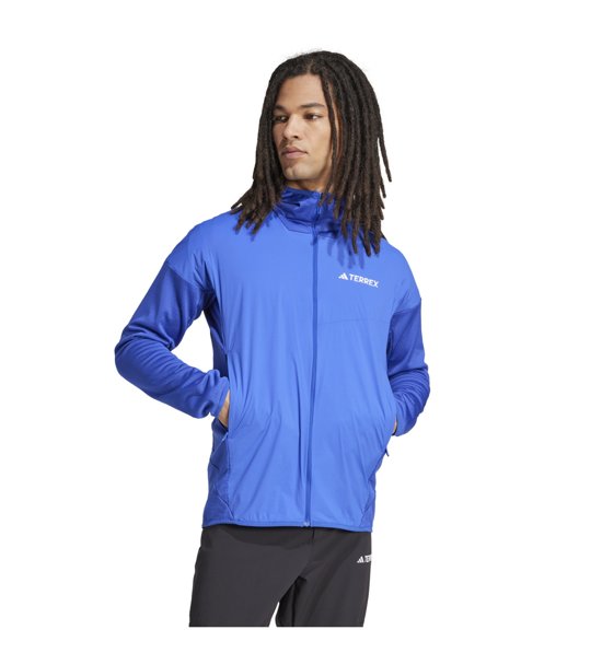 adidas Terrex Xperience Wind Fleece Hoodie giacca trekking
