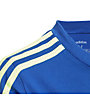 adidas YB Essentials 3-Stripes - T-Shirt - Kinder, Blue/Neon