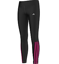 adidas YG Gear-Up Tight Fitnesshose Mädchen, Black/Pink