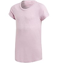adidas ID Winner - T-shirt fitness - bambina, Pink