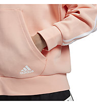 adidas Must Haves Doubleknit 3S - giacca con cappuccio - bambino, Rose
