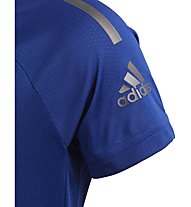 adidas YG TR Cool - T-Shirt fitness - bambino, Blue
