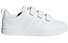 adidas Advantage Clean CMF C - Sneaker - Kinder, White
