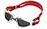 Aqua Sphere Kayenne Pro.A - occhialini da nuoto, White/Red/Dark Grey