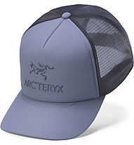 Arc Teryx Bird Word Trucker Curved - cappellino, Light Blue