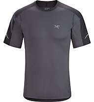 Arc Teryx Motus Comp SS - T-Shirt - Herren, Black