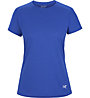 Arc Teryx Quadra Crew Ss W - T-shirt - donna, Blue
