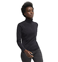 Arc Teryx Rho Zip Neck W - felpa in pile - donna, Black