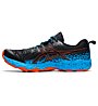 Asics FujiTrabuco Lyte - scarpe trail running - uomo, Black/Light Blue/Orange