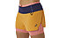 Asics Fujitrail 2-in-1 - pantaloni trail running - donna, Orange/Pink