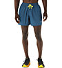 Asics Fujitrail Logo - pantaloni trail running - uomo, Blue/Yellow