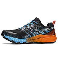 Asics GEL-Trabuco 9 - scarpe trail running - uomo, Black/Orange/Light Blue