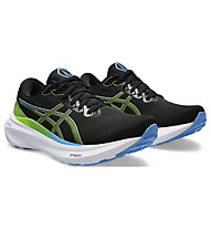 Asics Gel Kayano 30 - scarpe running stabili - uomo, Black/Blue/Green