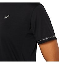 Asics Race Crop Top - Runningshirt - Damen, Black